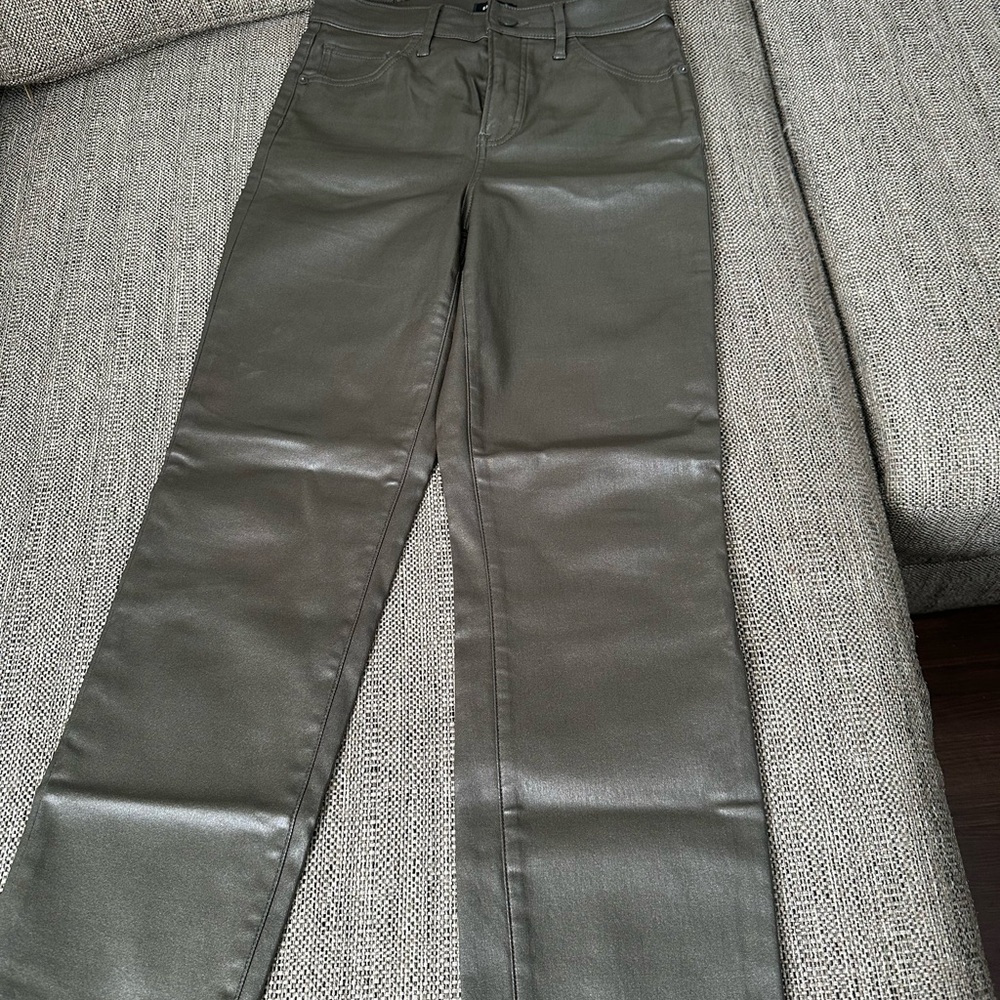 Express Metallic Taupe Pants